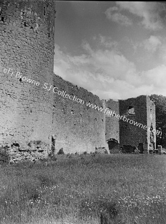 THE CASTLE WESTERN WALL WITH TOWERS